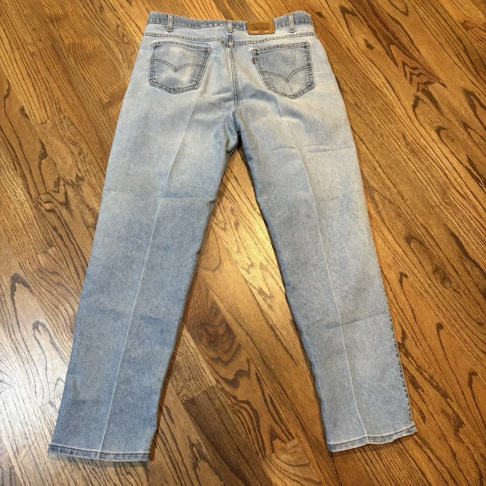 Levis 540 Jeans Mens Size 36x31 Blue Relaxed Fit  Cotton Vintage‎ 90's Brown Tab